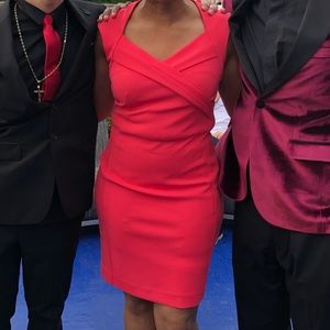 Pink Calvin Klein Dress.